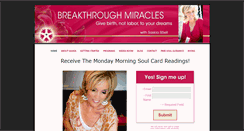 Desktop Screenshot of breakthroughmiracles.com